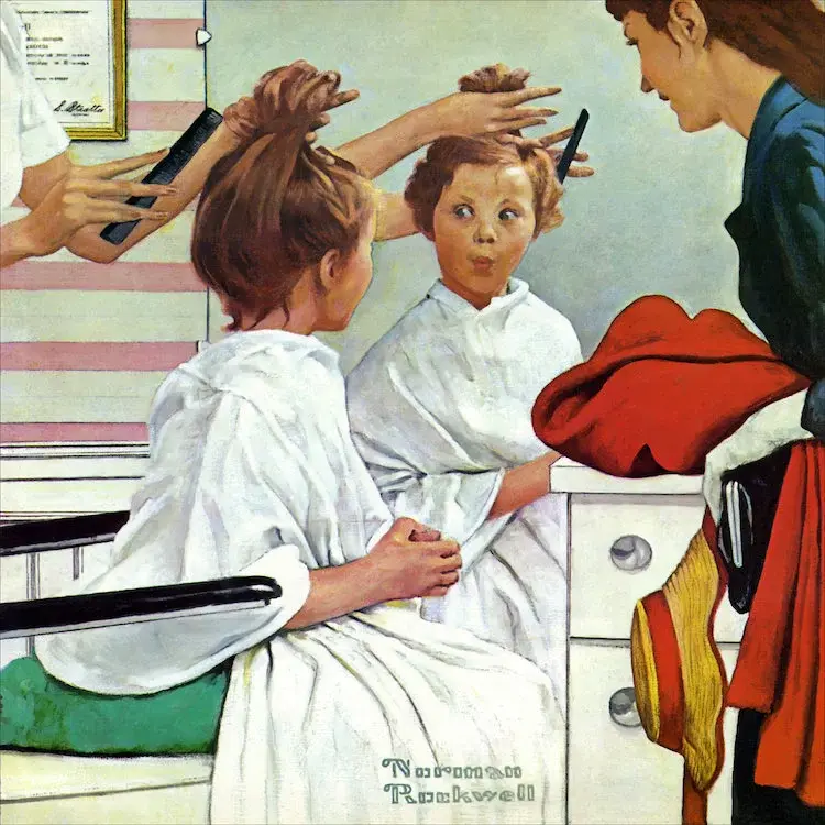 First Trip To The Beauty Shop